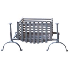 19th Century English Fireplace Grate or Fire Grate