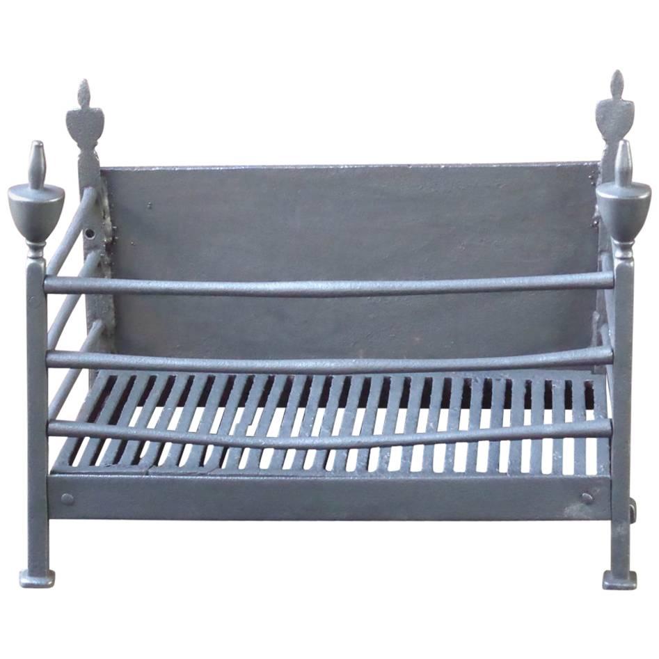 18th-19th Century English Georgian Fireplace Grate or Fire Grate