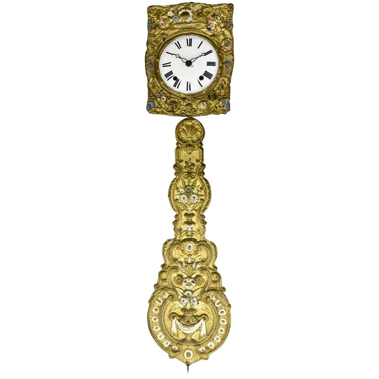 French Wag on the Wall Clock at 1stDibs