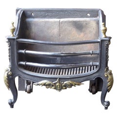 19th Century English Fireplace Grate or Fire Grate