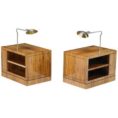 Cedric Hartman Karl Springer Side Tables