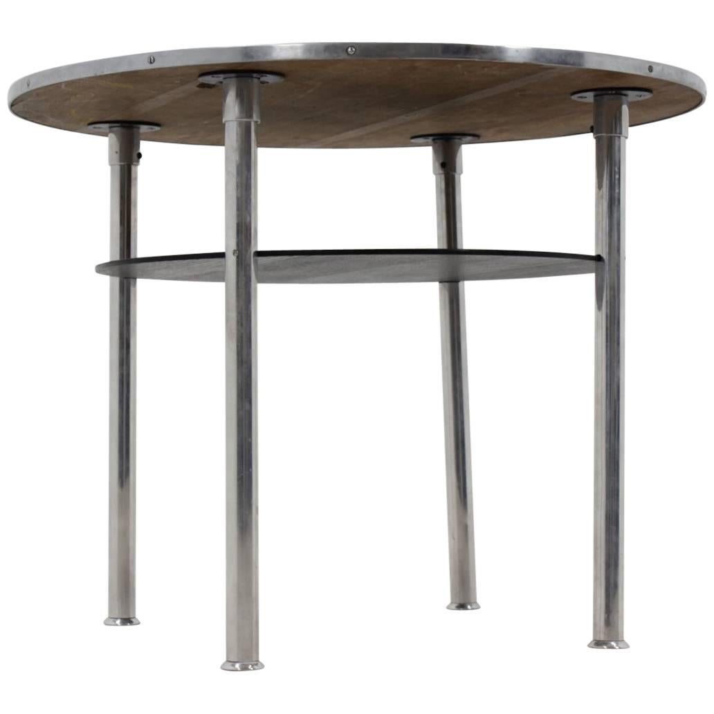 Chrome Bauhaus Table, Functionalism For Sale
