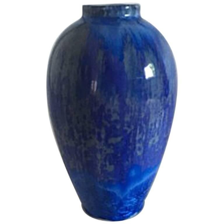 Royal Copenhagen Crystalline Glaze in Blue For Sale at 1stDibs