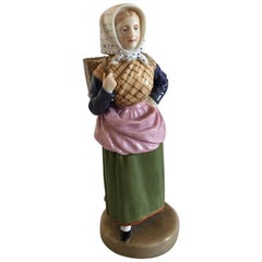 Bing & Grondahl Overglaze Figurine of Lady