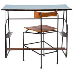 Used Jacques Seeuws Drafting Table and Chair for Swan