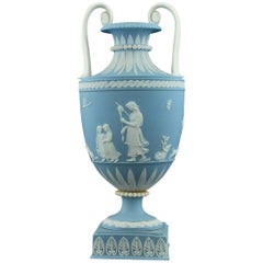 Miniature Jasperware Vase, Domestic Employment, Wedgwood, circa 1790