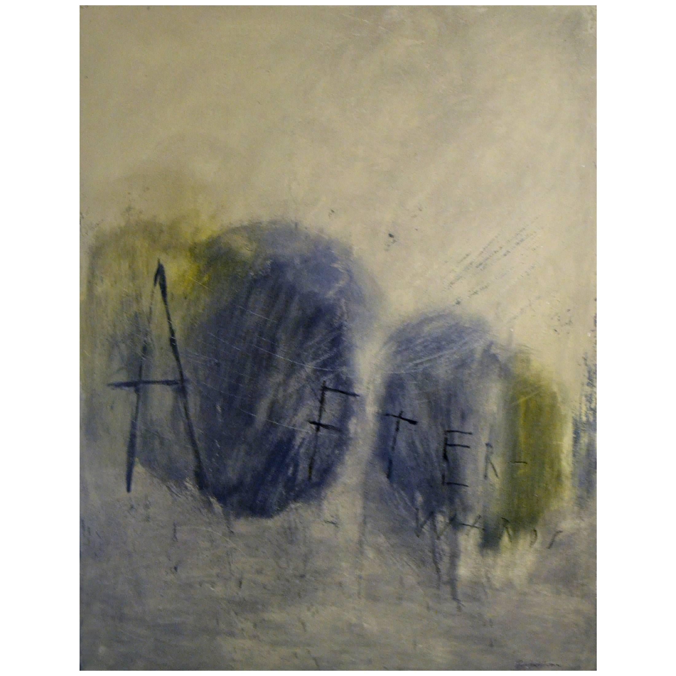 Abstract Painting Titled Afterwards by Artist Brian Hagiwara For Sale