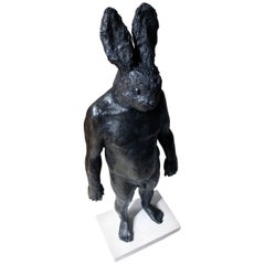 Beth Carter; Buck Rabbit; Bronze Resin & Jesmonite; Edition 4 of 15