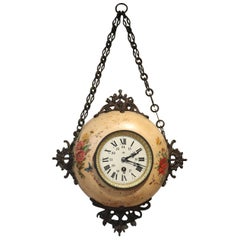 French Toleware Wall Clock