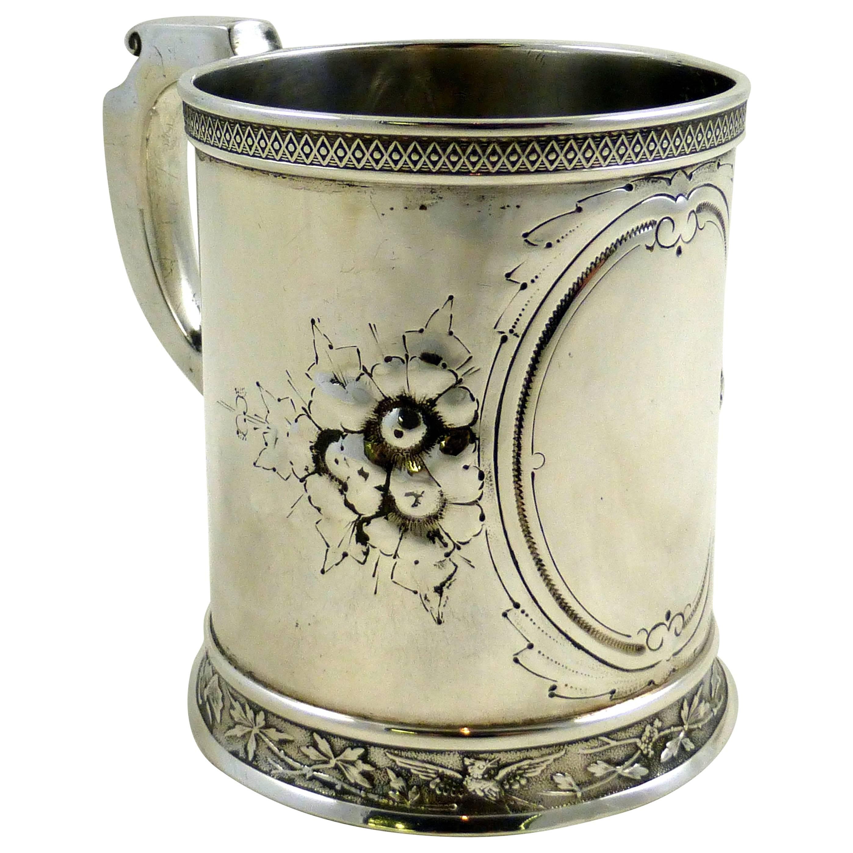 Victorian Sterling Silver Baby Mug or Cup