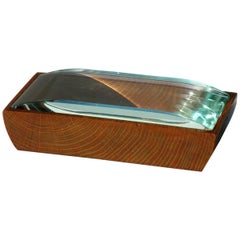 Scatola di cristallo del 1950 Pietro Chiesa by Fontana Arte Italian Design