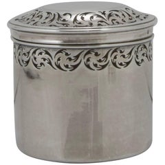 18th Century French Sterling Silver "Boite De Toilette"