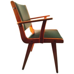 One of Eight Armchairs in Wonderful Outfit in the Manner of Ole Wanscher, 1940