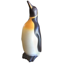Vintage Danish Ceramic Penguin Bank by Knabstrup