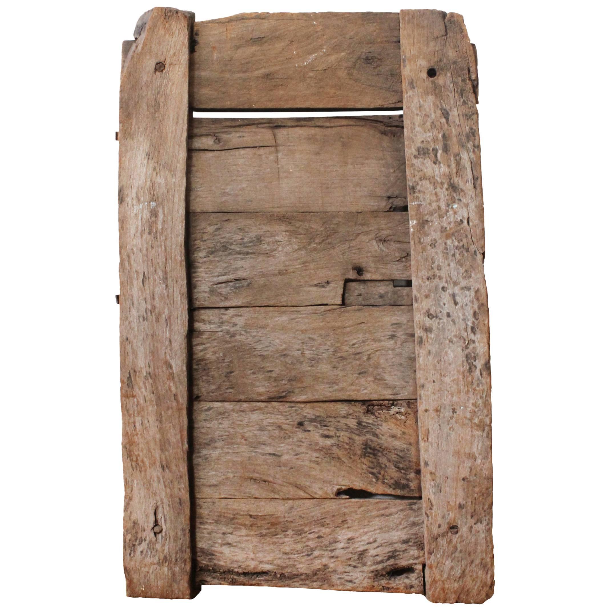 Solid Mesquite Wood "Corral" Gate, circa 1800