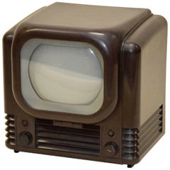Radio Bakélite Bush des années 1950, Modèle de télévision TV22 Fabriqué en Angleterre