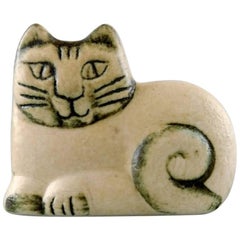 Lisa Larson for Gustavsberg, Rare Cat, Unique Figure