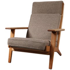 Hans J. Wegner Ge290 Lounge Chair, Denmark, 1950