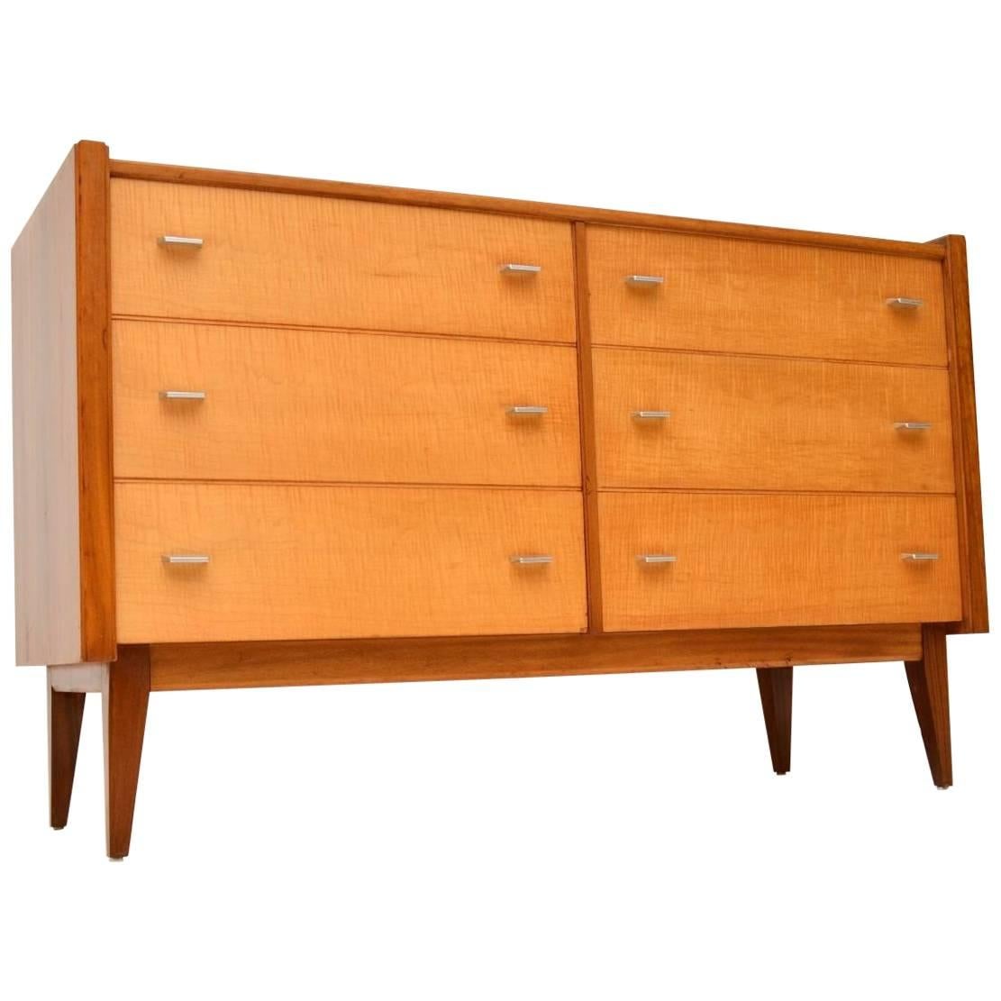 1950s Vintage Sideboard by Alfred COX in Walnut and Sycamore