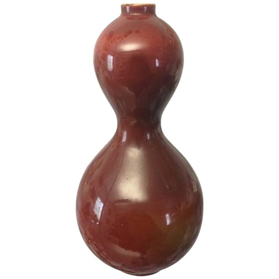 Royal Copenhagen Crystalline Vase by Frederik Ludvigsen #1153