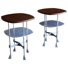 Rare Pair of Side Tables by Robert Josten