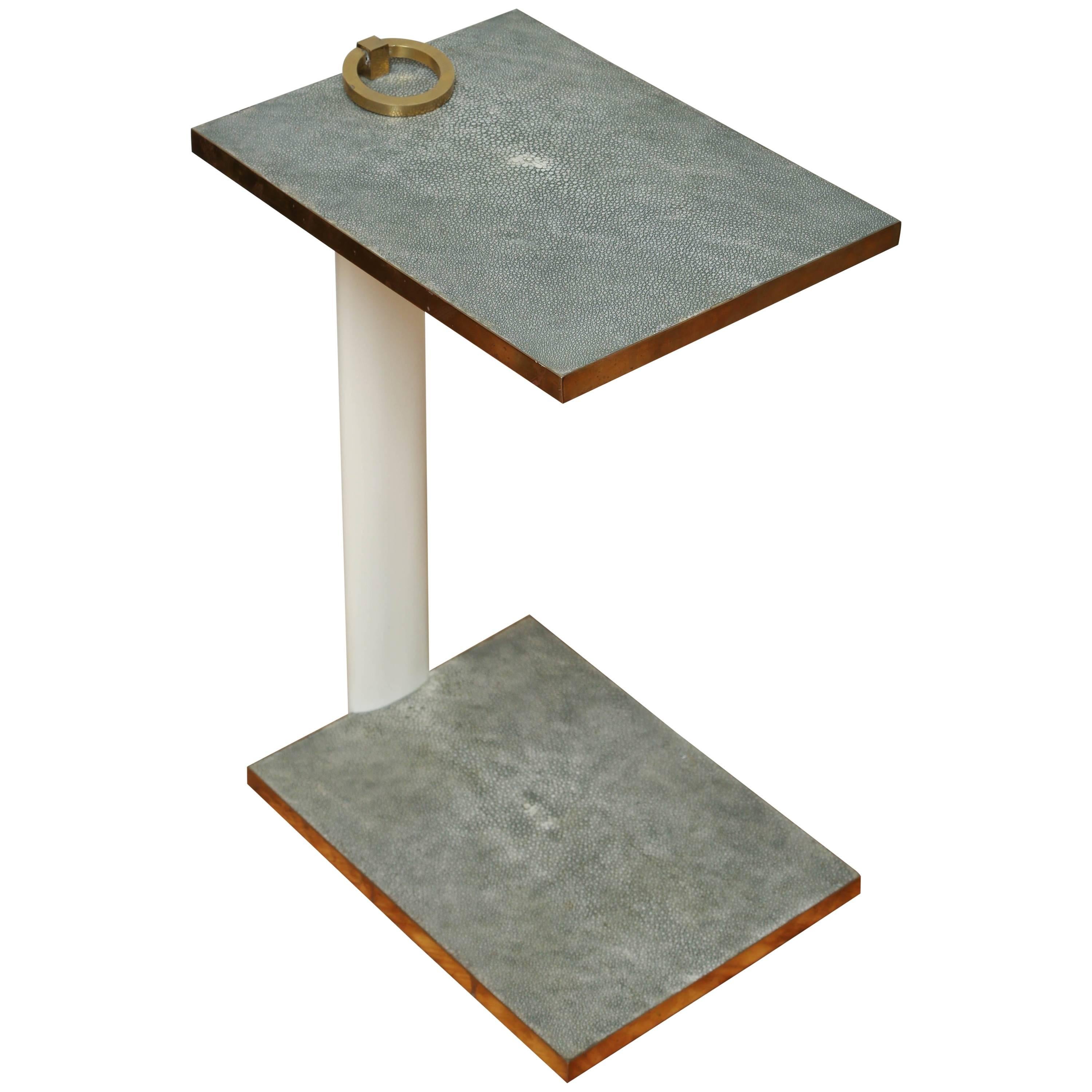 Shagreen Side Table