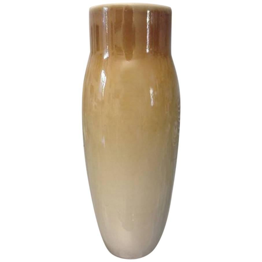 KPM Berlin Art Nouveau Crystalline Glaze Vase Test Piece For Sale