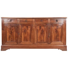 French 19th Century Walnut Louis Philippe Enfilade