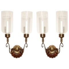 Pair of Anglo-Indian Two-Light Sconces