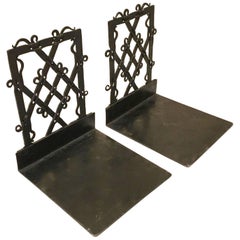 Wrought Iron Bookends