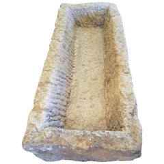 Used 18th Century French Stone Feeding Trough