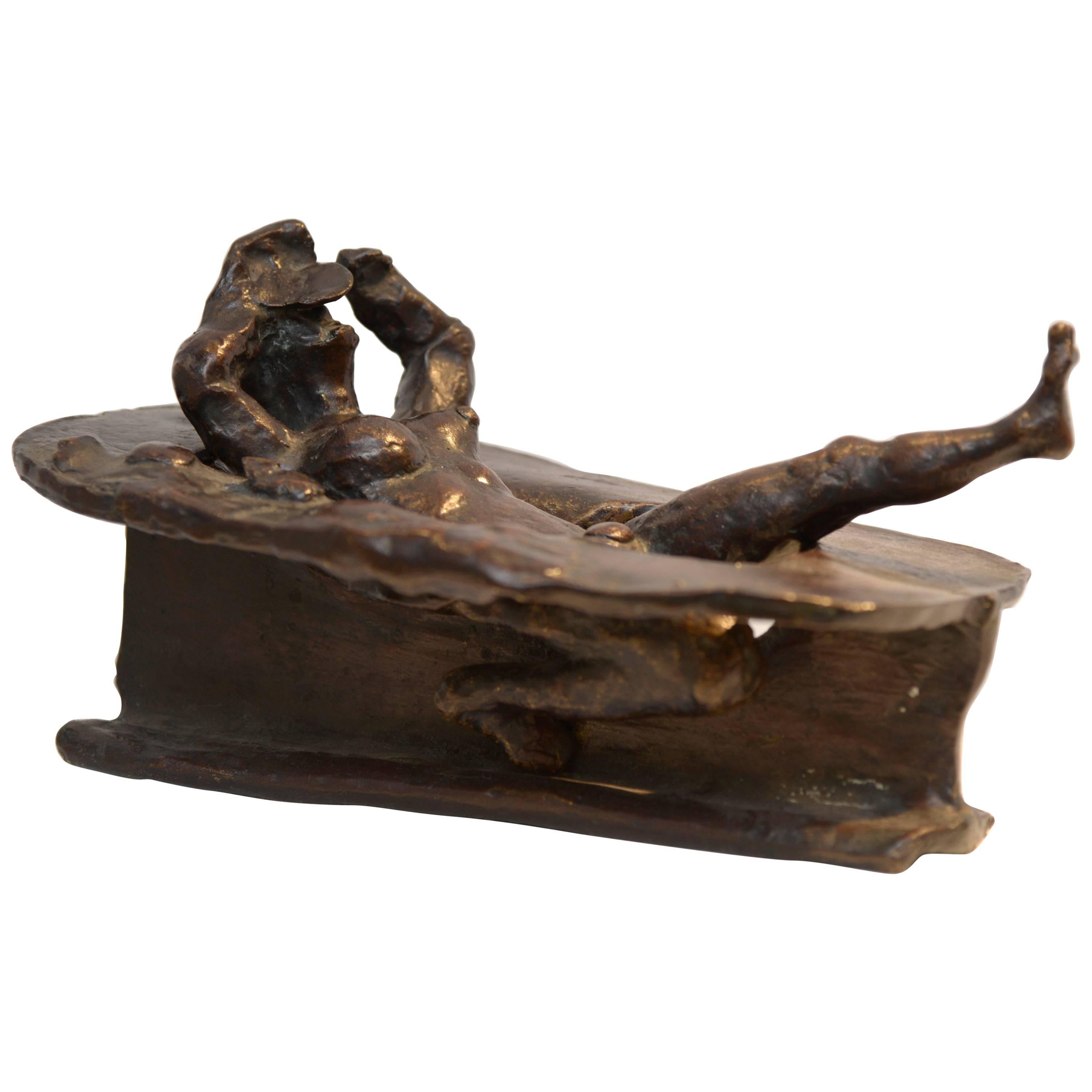 Jean-Robert Ipousteguy Bronze Sculpture For Sale