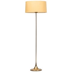 Floor Lamp Model G-024 in Brass by Bergboms in Sweden