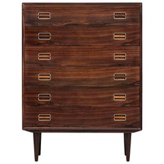 Chest of Drawers in Rosewood Produced in Denmark