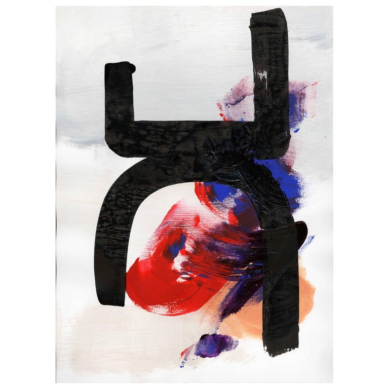 Contemporary Monument Forms Painting For Sale