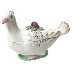 19th Century Earthenware Bird Tureen