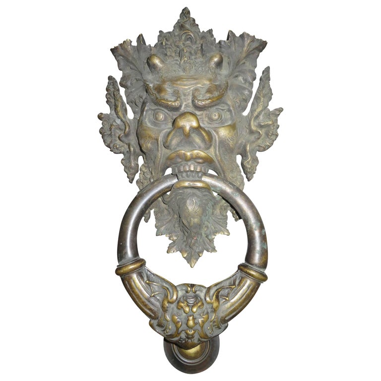 Door Knocker - 164 For Sale on 1stDibs | brass knocker, large door knocker,  front door hardware charleston sc