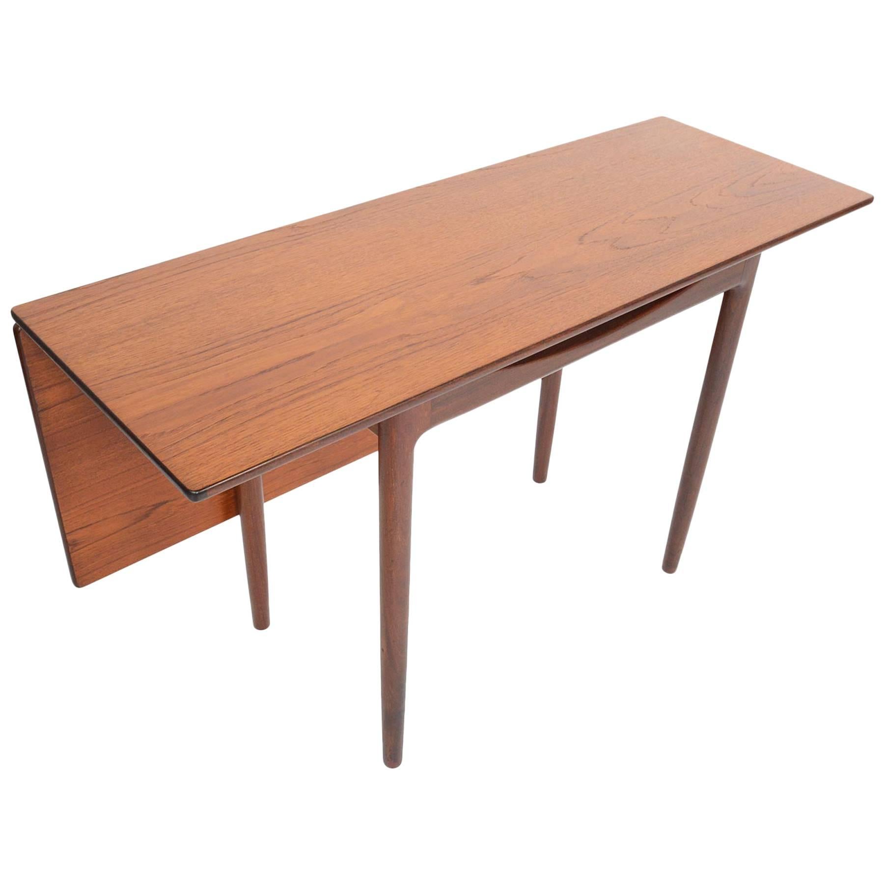 Ib Kofod Larsen G Plan Danish Range Drop-Leaf Dining Table