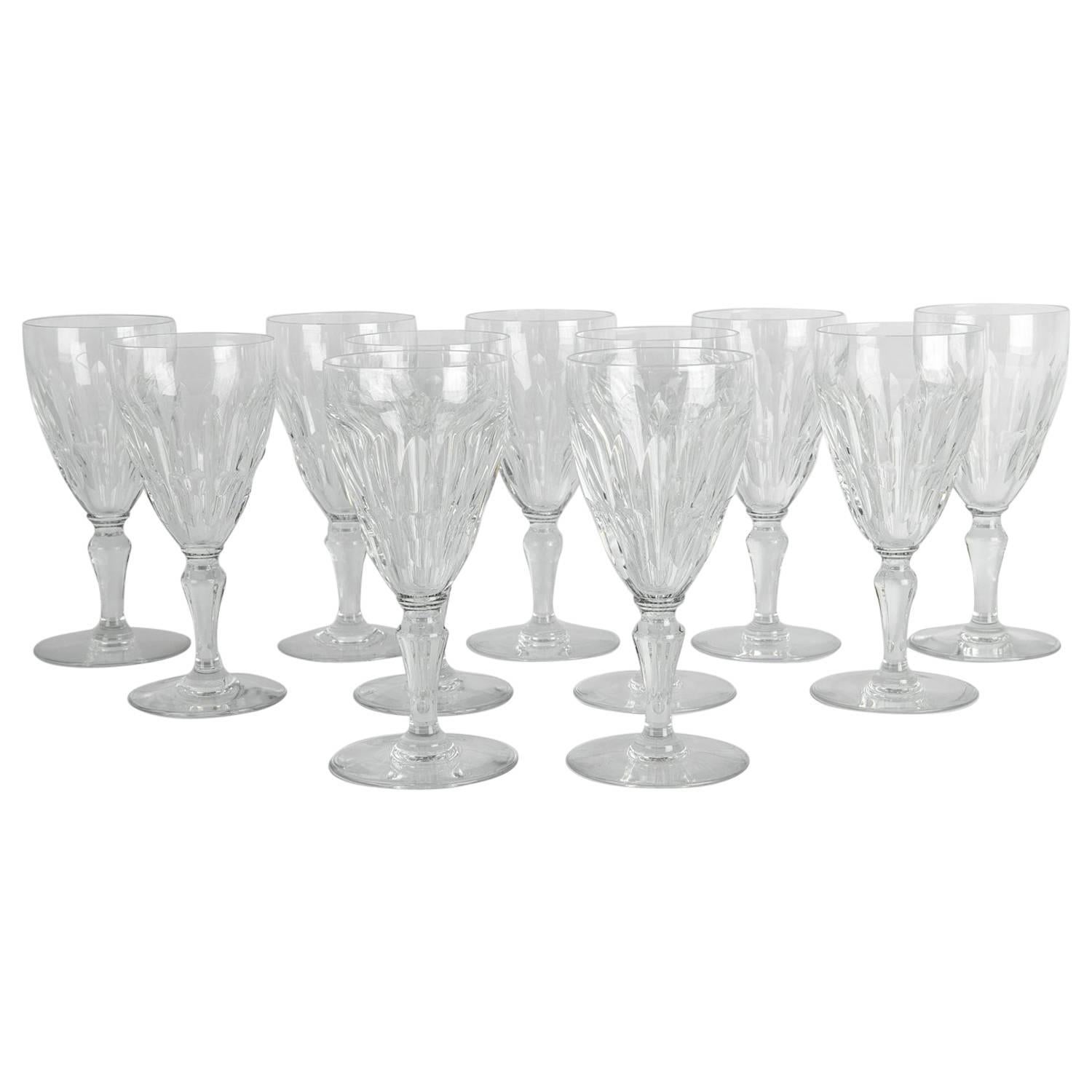 Mid-20th Century Baccarat Crystal Glassware Set