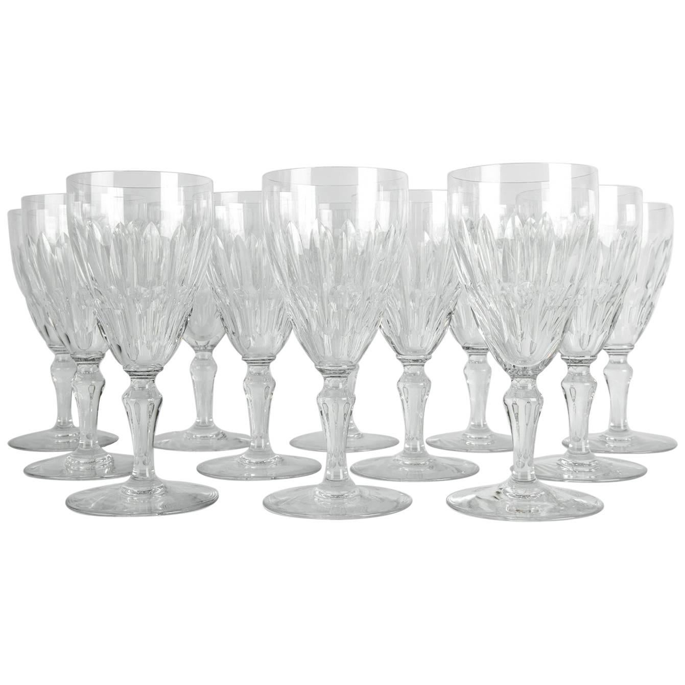 Mid-20th Century Baccarat Crystal Glassware Set