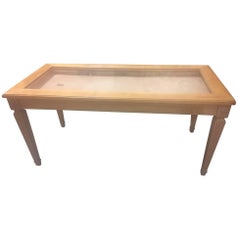 CLOSING SALE 19th Century Display Case Coffee Table