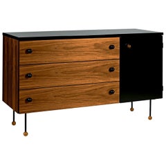 Greta Magnusson Grossman Series 62 Three-Drawer Long Dresser