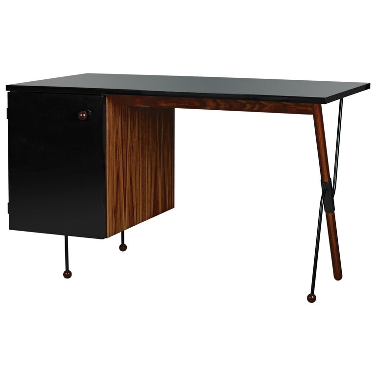 Greta Magnusson-Grossman series 62 desk, 21st century, offered by Two Enlighten Los Angeles