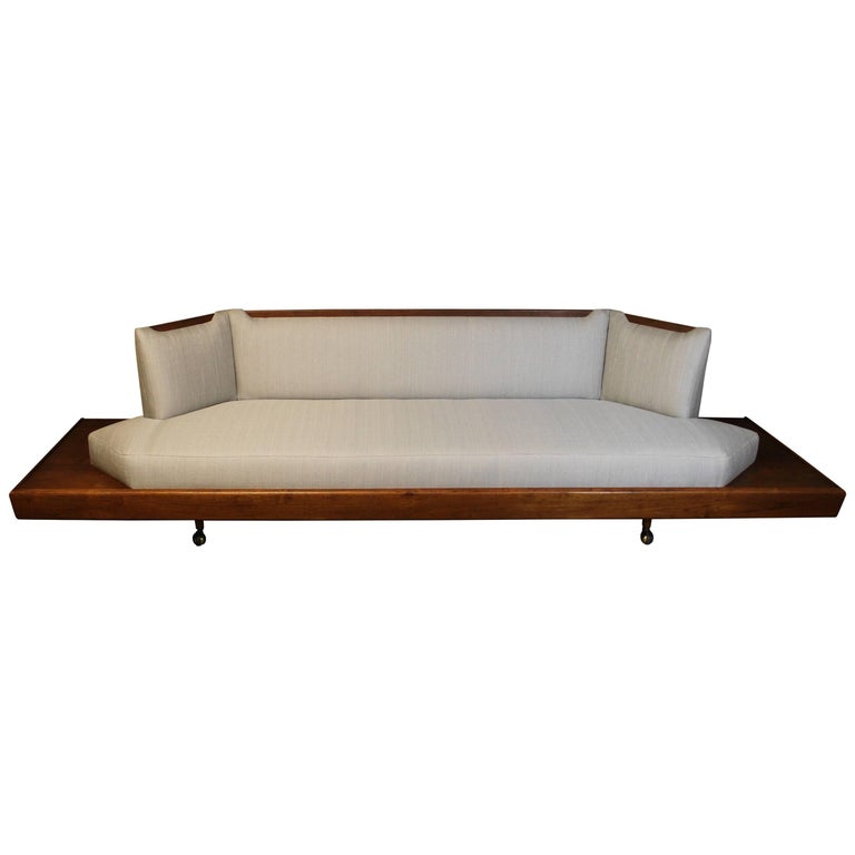 Adrian Pearsall Platform Sofa For At 1stdibs Adrian Pearsall Platform Sofa For