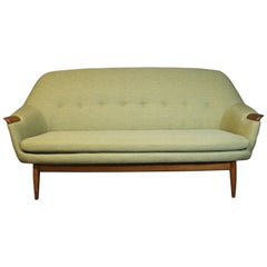 Gerhard Berg Teak Sofa for LK Hjelle