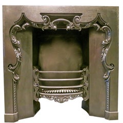 19th Century Cast Iron Fireplace Register Grate
