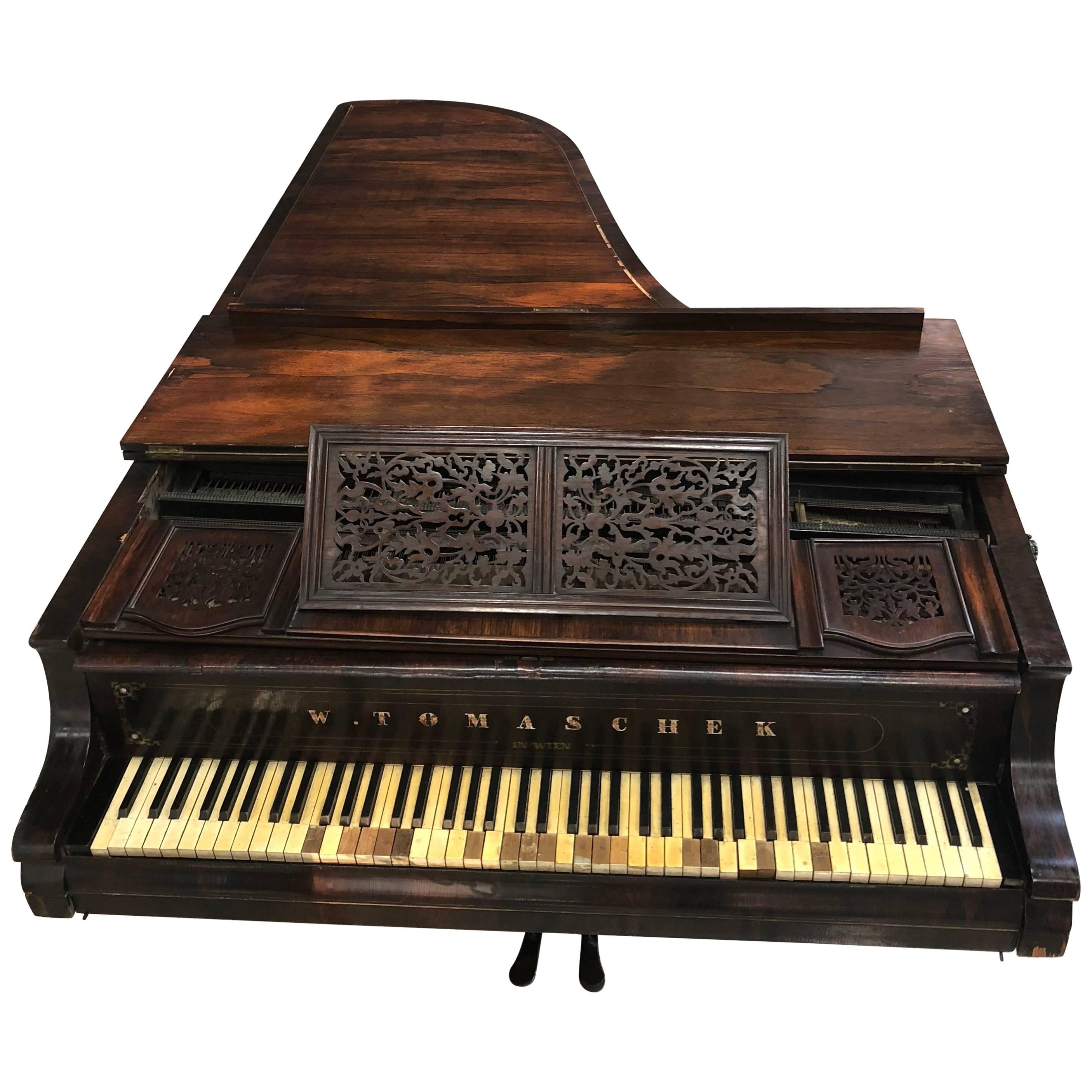 Grand Piano W. Tomaschek Wien from 1851 at 1stDibs | fortepiano for sale,  piano wien