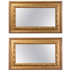 Pair of 19th Century Spanish Rectangular Mirrors