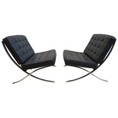 Used Pair of Barcelona Chairs