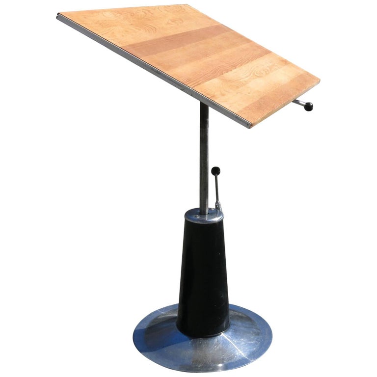 Antique American Drafting Table by Dietzgen at 1stdibs